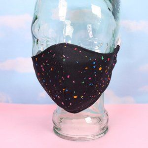 Confetti Party Face Mask Handmade Size L
